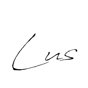 Use a signature maker to create a handwritten signature online. With this signature software, you can design (Antro_Vectra) your own signature for name Lus. Lus signature style 6 images and pictures png