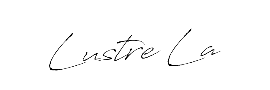 Antro_Vectra is a professional signature style that is perfect for those who want to add a touch of class to their signature. It is also a great choice for those who want to make their signature more unique. Get Lustre La name to fancy signature for free. Lustre La signature style 6 images and pictures png