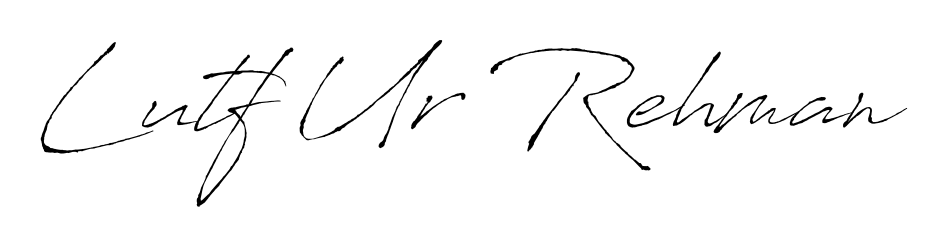Try this chic Lutf Ur Rehman handwritten sign style. Using Antro_Vectra font elements, it gives your name a sleek, memorable identity. Lutf Ur Rehman signature style 6 images and pictures png