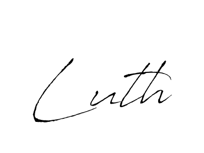 Also You can easily find your signature by using the search form. We will create Luth name handwritten signature images for you free of cost using Antro_Vectra sign style. Luth signature style 6 images and pictures png
