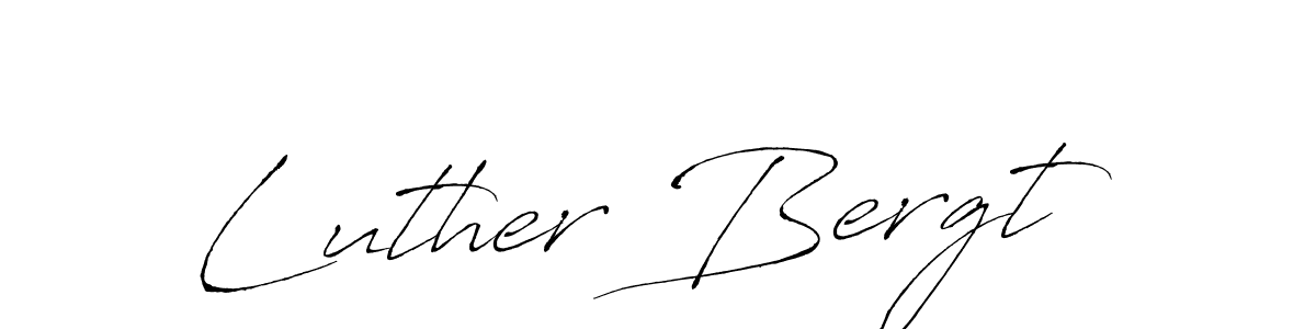 It looks lik you need a new signature style for name Luther Bergt. Design unique handwritten (Antro_Vectra) signature with our free signature maker in just a few clicks. Luther Bergt signature style 6 images and pictures png