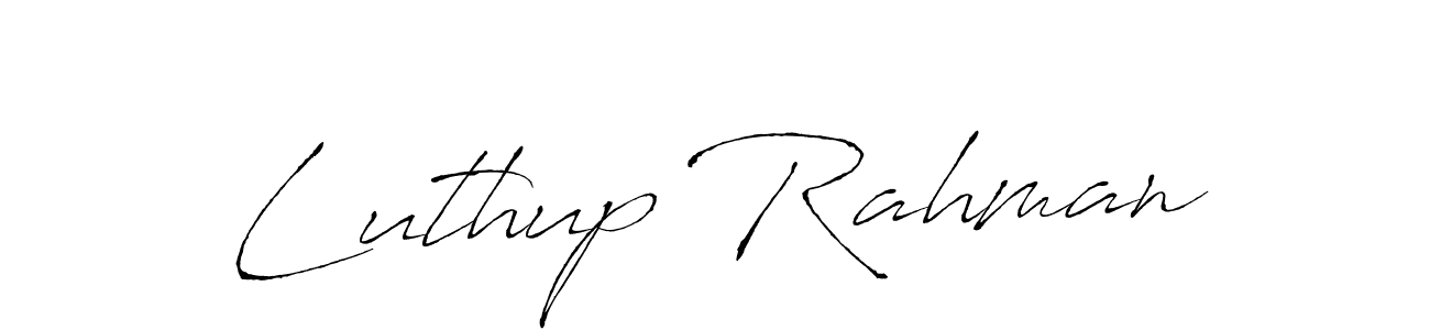Once you've used our free online signature maker to create your best signature Antro_Vectra style, it's time to enjoy all of the benefits that Luthup Rahman name signing documents. Luthup Rahman signature style 6 images and pictures png
