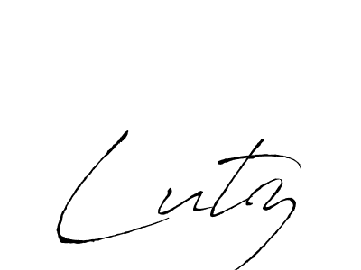 Best and Professional Signature Style for Lutz. Antro_Vectra Best Signature Style Collection. Lutz signature style 6 images and pictures png
