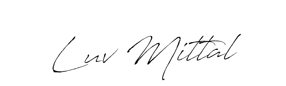 You can use this online signature creator to create a handwritten signature for the name Luv Mittal. This is the best online autograph maker. Luv Mittal signature style 6 images and pictures png