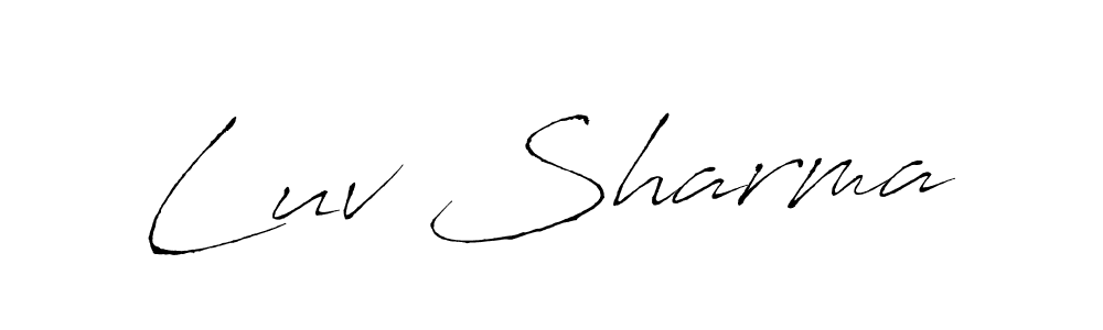 Make a beautiful signature design for name Luv Sharma. Use this online signature maker to create a handwritten signature for free. Luv Sharma signature style 6 images and pictures png