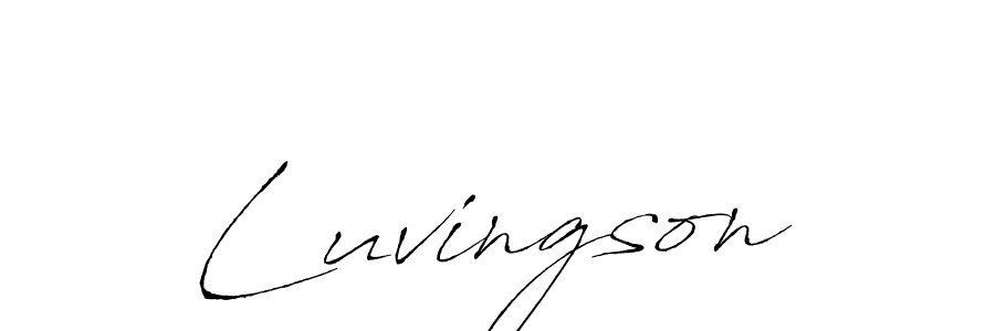 You can use this online signature creator to create a handwritten signature for the name Luvingson. This is the best online autograph maker. Luvingson signature style 6 images and pictures png