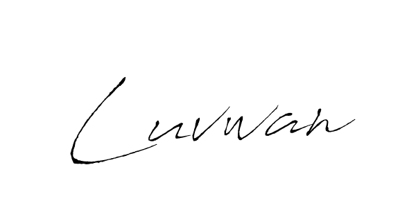 Create a beautiful signature design for name Luvwan. With this signature (Antro_Vectra) fonts, you can make a handwritten signature for free. Luvwan signature style 6 images and pictures png