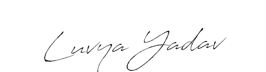 Once you've used our free online signature maker to create your best signature Antro_Vectra style, it's time to enjoy all of the benefits that Luvya Yadav name signing documents. Luvya Yadav signature style 6 images and pictures png