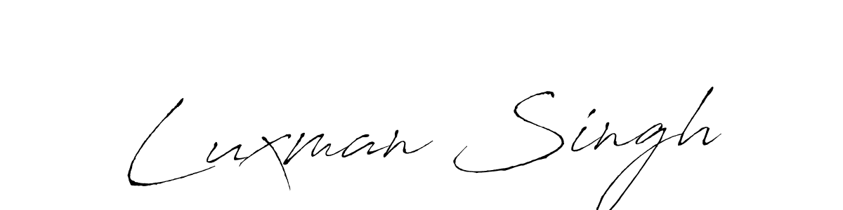 Make a beautiful signature design for name Luxman Singh. Use this online signature maker to create a handwritten signature for free. Luxman Singh signature style 6 images and pictures png