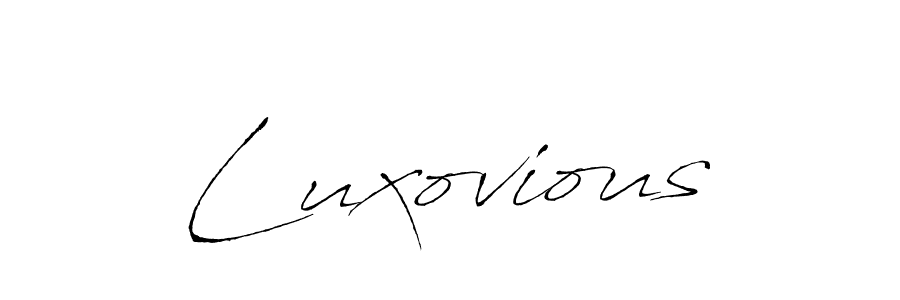 Luxovious stylish signature style. Best Handwritten Sign (Antro_Vectra) for my name. Handwritten Signature Collection Ideas for my name Luxovious. Luxovious signature style 6 images and pictures png