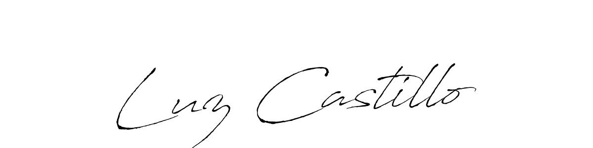 How to make Luz Castillo signature? Antro_Vectra is a professional autograph style. Create handwritten signature for Luz Castillo name. Luz Castillo signature style 6 images and pictures png