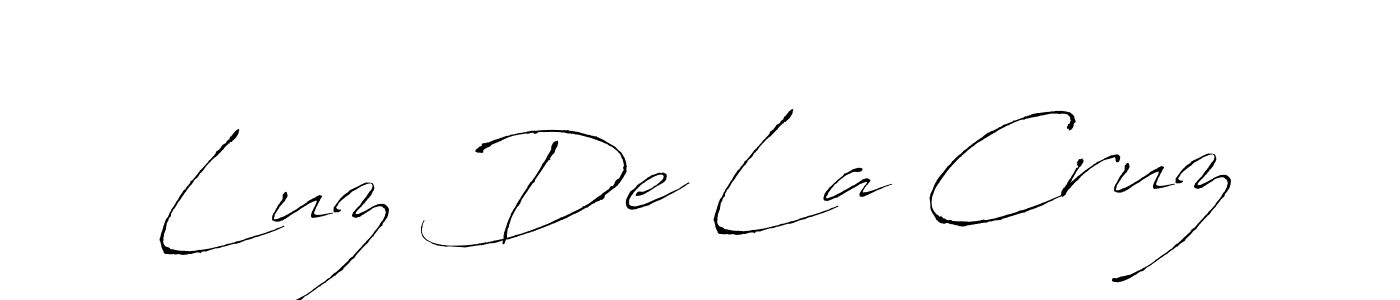Make a beautiful signature design for name Luz De La Cruz. Use this online signature maker to create a handwritten signature for free. Luz De La Cruz signature style 6 images and pictures png