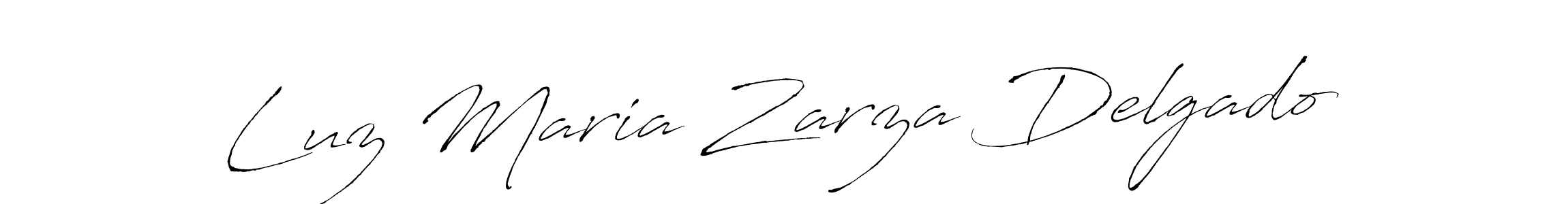 Also we have Luz Maria Zarza Delgado name is the best signature style. Create professional handwritten signature collection using Antro_Vectra autograph style. Luz Maria Zarza Delgado signature style 6 images and pictures png