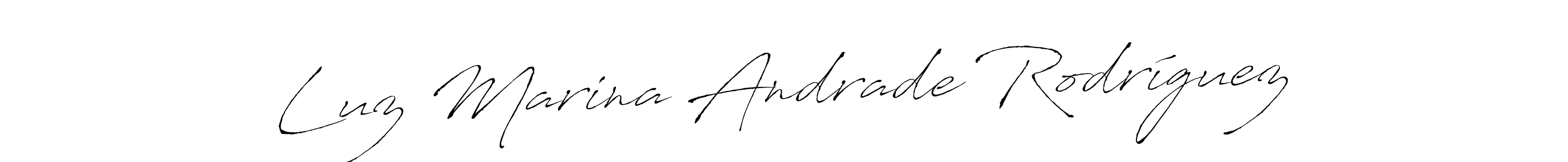 Design your own signature with our free online signature maker. With this signature software, you can create a handwritten (Antro_Vectra) signature for name Luz Marina Andrade Rodríguez. Luz Marina Andrade Rodríguez signature style 6 images and pictures png