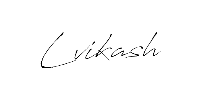 Create a beautiful signature design for name Lvikash. With this signature (Antro_Vectra) fonts, you can make a handwritten signature for free. Lvikash signature style 6 images and pictures png