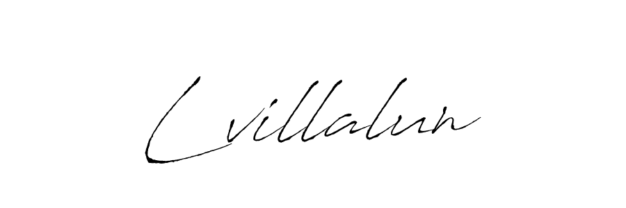 Once you've used our free online signature maker to create your best signature Antro_Vectra style, it's time to enjoy all of the benefits that Lvillalun name signing documents. Lvillalun signature style 6 images and pictures png