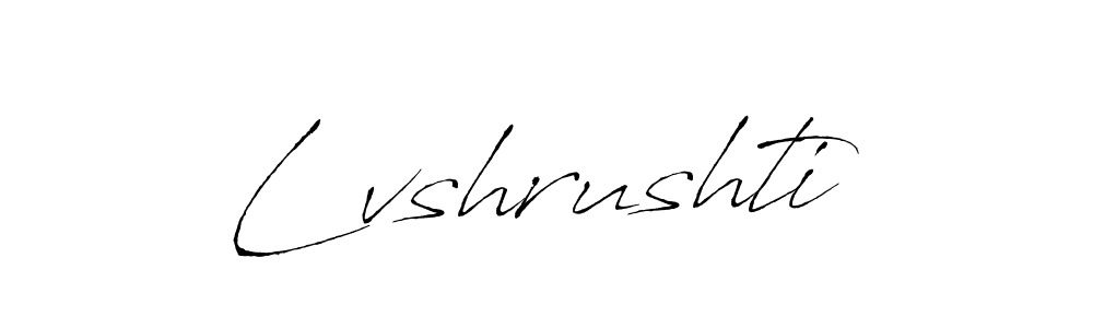 This is the best signature style for the Lvshrushti name. Also you like these signature font (Antro_Vectra). Mix name signature. Lvshrushti signature style 6 images and pictures png