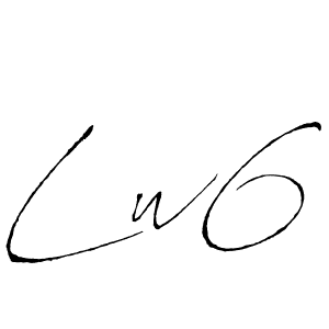 Antro_Vectra is a professional signature style that is perfect for those who want to add a touch of class to their signature. It is also a great choice for those who want to make their signature more unique. Get Lw6 name to fancy signature for free. Lw6 signature style 6 images and pictures png