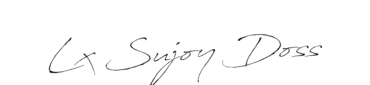 It looks lik you need a new signature style for name Lx Sujoy Doss. Design unique handwritten (Antro_Vectra) signature with our free signature maker in just a few clicks. Lx Sujoy Doss signature style 6 images and pictures png