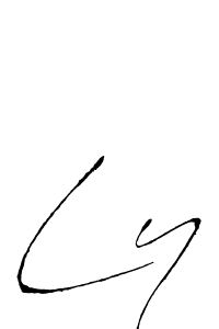 How to make Ly name signature. Use Antro_Vectra style for creating short signs online. This is the latest handwritten sign. Ly signature style 6 images and pictures png