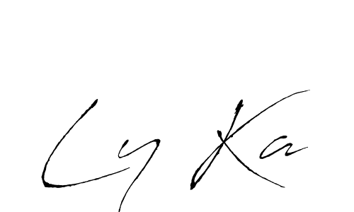 Once you've used our free online signature maker to create your best signature Antro_Vectra style, it's time to enjoy all of the benefits that Ly Ka name signing documents. Ly Ka signature style 6 images and pictures png