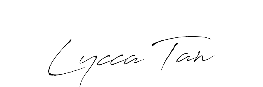 Also You can easily find your signature by using the search form. We will create Lycca Tan name handwritten signature images for you free of cost using Antro_Vectra sign style. Lycca Tan signature style 6 images and pictures png