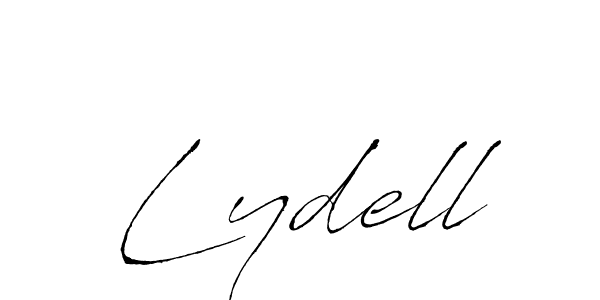 Lydell stylish signature style. Best Handwritten Sign (Antro_Vectra) for my name. Handwritten Signature Collection Ideas for my name Lydell. Lydell signature style 6 images and pictures png