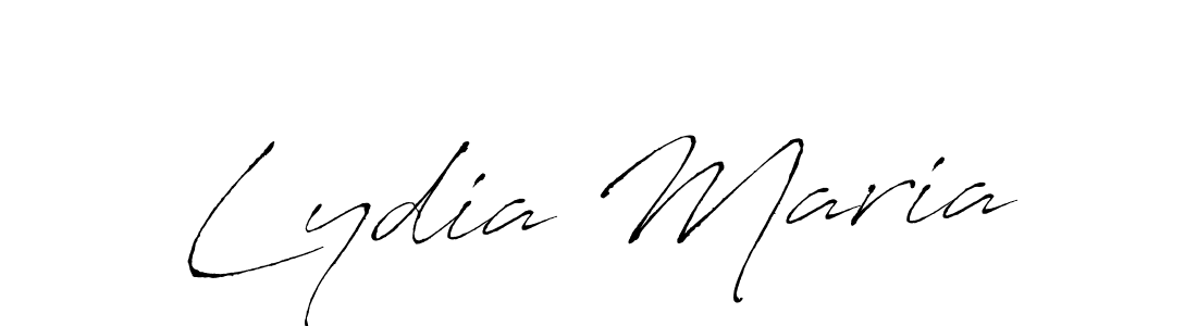 Lydia Maria stylish signature style. Best Handwritten Sign (Antro_Vectra) for my name. Handwritten Signature Collection Ideas for my name Lydia Maria. Lydia Maria signature style 6 images and pictures png