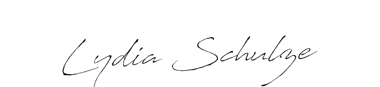 Lydia Schulze stylish signature style. Best Handwritten Sign (Antro_Vectra) for my name. Handwritten Signature Collection Ideas for my name Lydia Schulze. Lydia Schulze signature style 6 images and pictures png