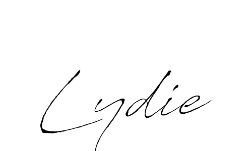 Lydie stylish signature style. Best Handwritten Sign (Antro_Vectra) for my name. Handwritten Signature Collection Ideas for my name Lydie. Lydie signature style 6 images and pictures png