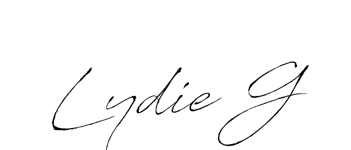 How to Draw Lydie G signature style? Antro_Vectra is a latest design signature styles for name Lydie G. Lydie G signature style 6 images and pictures png