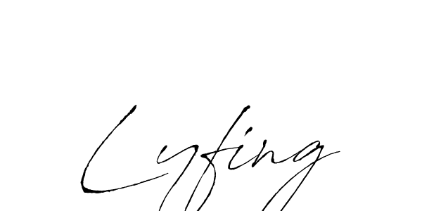 Also we have Lyfing name is the best signature style. Create professional handwritten signature collection using Antro_Vectra autograph style. Lyfing signature style 6 images and pictures png