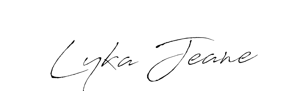 Best and Professional Signature Style for Lyka Jeane. Antro_Vectra Best Signature Style Collection. Lyka Jeane signature style 6 images and pictures png