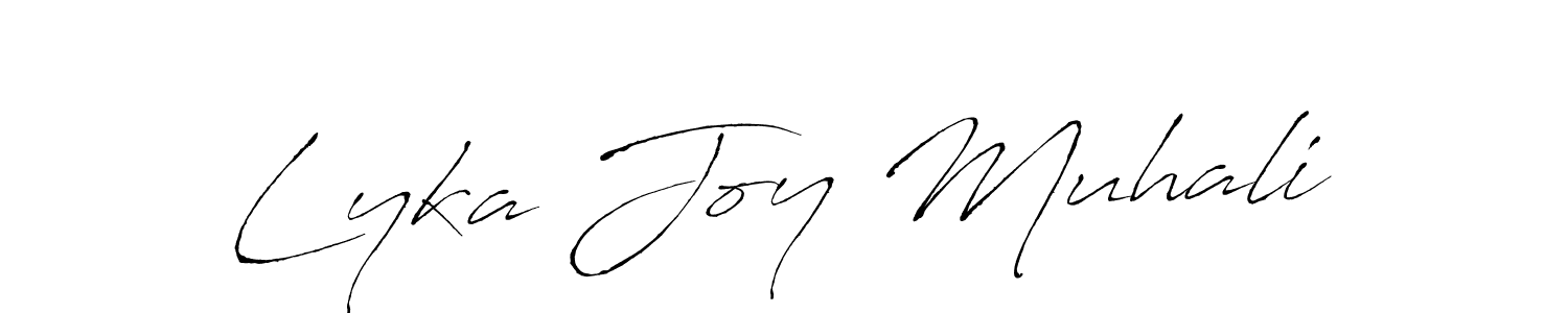 How to Draw Lyka Joy Muhali signature style? Antro_Vectra is a latest design signature styles for name Lyka Joy Muhali. Lyka Joy Muhali signature style 6 images and pictures png