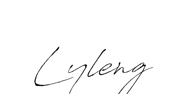 Use a signature maker to create a handwritten signature online. With this signature software, you can design (Antro_Vectra) your own signature for name Lyleng. Lyleng signature style 6 images and pictures png