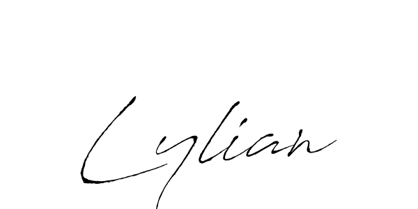 How to Draw Lylian signature style? Antro_Vectra is a latest design signature styles for name Lylian. Lylian signature style 6 images and pictures png