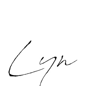How to make Lyn name signature. Use Antro_Vectra style for creating short signs online. This is the latest handwritten sign. Lyn signature style 6 images and pictures png