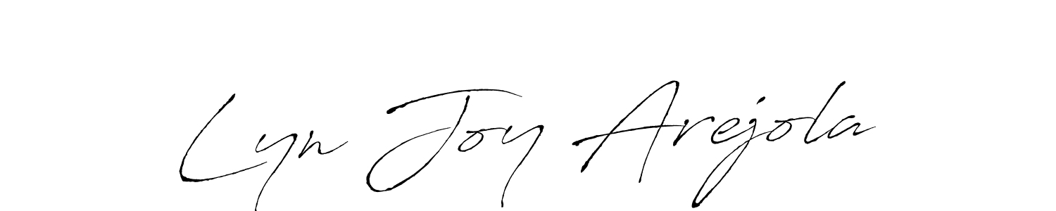 Also we have Lyn Joy Arejola name is the best signature style. Create professional handwritten signature collection using Antro_Vectra autograph style. Lyn Joy Arejola signature style 6 images and pictures png