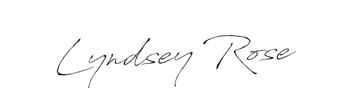 Design your own signature with our free online signature maker. With this signature software, you can create a handwritten (Antro_Vectra) signature for name Lyndsey Rose. Lyndsey Rose signature style 6 images and pictures png