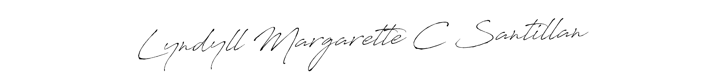 It looks lik you need a new signature style for name Lyndyll Margarette C Santillan. Design unique handwritten (Antro_Vectra) signature with our free signature maker in just a few clicks. Lyndyll Margarette C Santillan signature style 6 images and pictures png