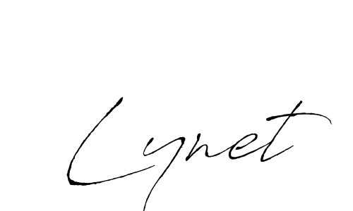 Use a signature maker to create a handwritten signature online. With this signature software, you can design (Antro_Vectra) your own signature for name Lynet. Lynet signature style 6 images and pictures png