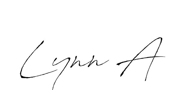 The best way (Antro_Vectra) to make a short signature is to pick only two or three words in your name. The name Lynn A include a total of six letters. For converting this name. Lynn A signature style 6 images and pictures png