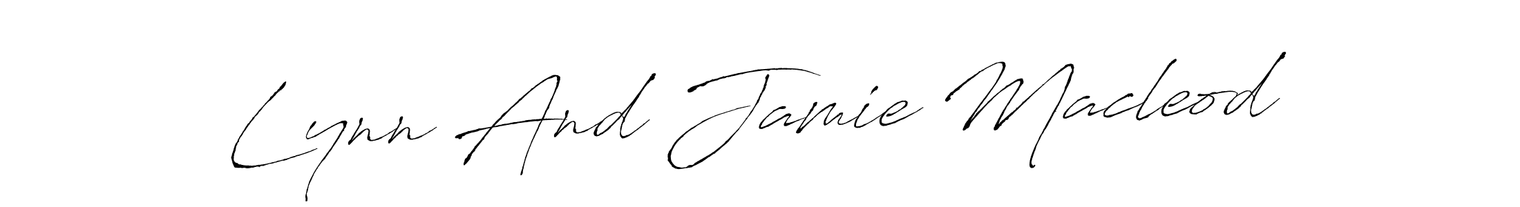 The best way (Antro_Vectra) to make a short signature is to pick only two or three words in your name. The name Lynn And Jamie Macleod include a total of six letters. For converting this name. Lynn And Jamie Macleod signature style 6 images and pictures png