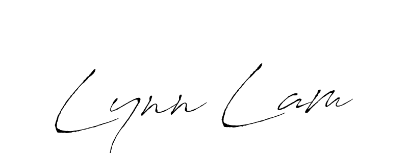 Create a beautiful signature design for name Lynn Lam. With this signature (Antro_Vectra) fonts, you can make a handwritten signature for free. Lynn Lam signature style 6 images and pictures png