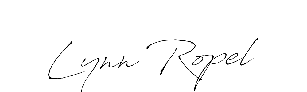 You should practise on your own different ways (Antro_Vectra) to write your name (Lynn Ropel) in signature. don't let someone else do it for you. Lynn Ropel signature style 6 images and pictures png