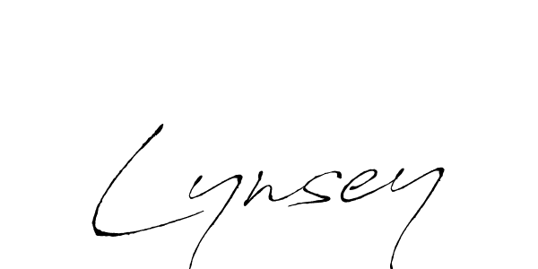 Design your own signature with our free online signature maker. With this signature software, you can create a handwritten (Antro_Vectra) signature for name Lynsey. Lynsey signature style 6 images and pictures png