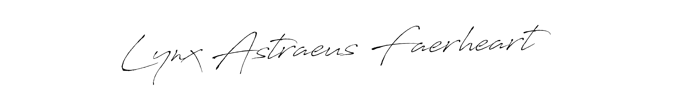 How to make Lynx Astraeus Faerheart signature? Antro_Vectra is a professional autograph style. Create handwritten signature for Lynx Astraeus Faerheart name. Lynx Astraeus Faerheart signature style 6 images and pictures png