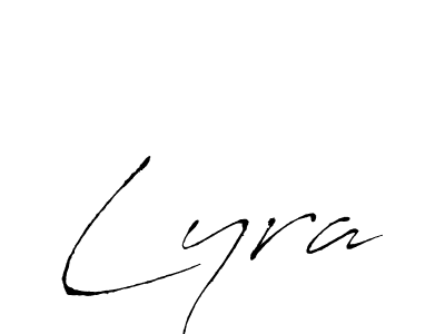 Make a beautiful signature design for name Lyra. With this signature (Antro_Vectra) style, you can create a handwritten signature for free. Lyra signature style 6 images and pictures png