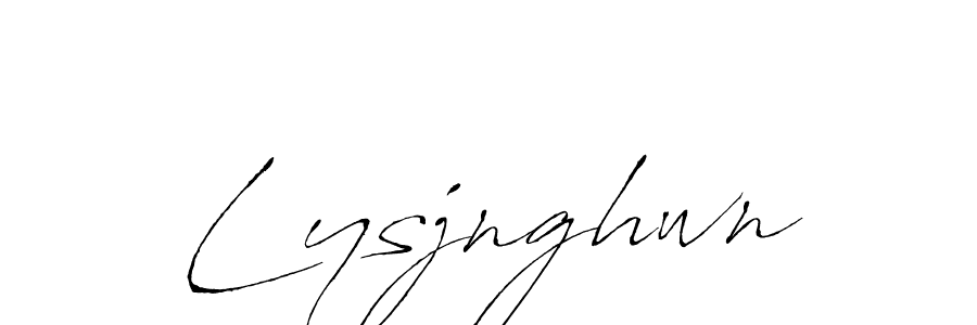 Make a short Lysjnghwn signature style. Manage your documents anywhere anytime using Antro_Vectra. Create and add eSignatures, submit forms, share and send files easily. Lysjnghwn signature style 6 images and pictures png