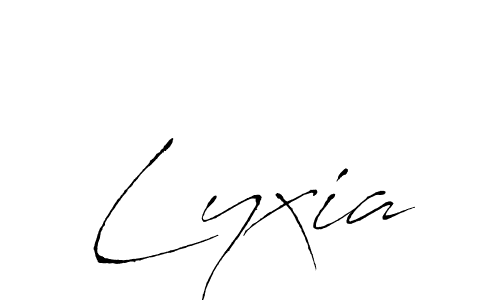 How to make Lyxia signature? Antro_Vectra is a professional autograph style. Create handwritten signature for Lyxia name. Lyxia signature style 6 images and pictures png
